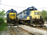 CSX 6404 & 2332
